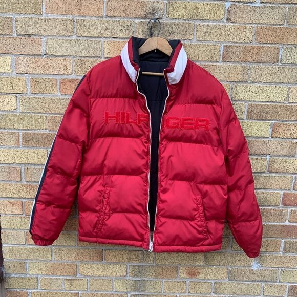 Vintage Reversible Tommy Hilfiger Jacket Large - Picture 5 of 13